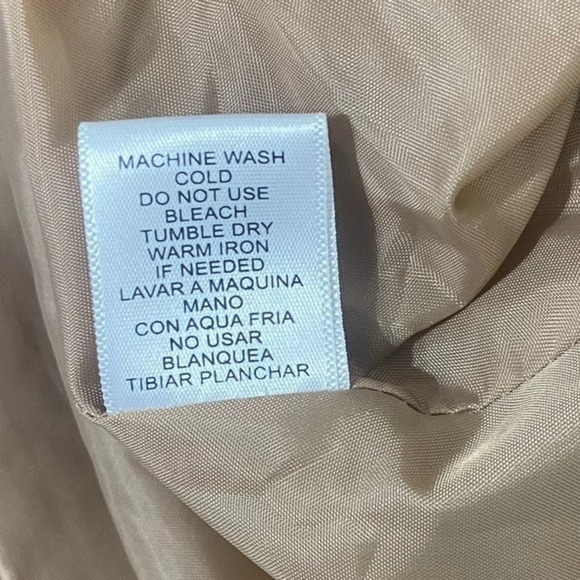 Love Tree Women's Small Tan Soft Peacoat Pockets - Picture 3 of 5